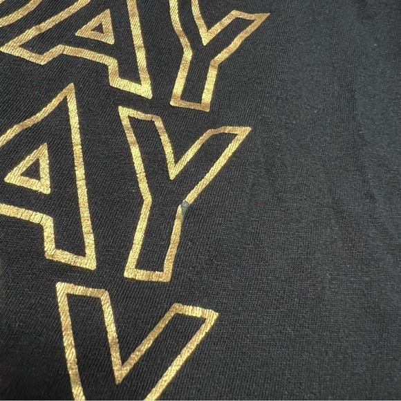 Brunette The Label Holiday Black / Gold Cotton Shirt - Picture 6 of 6